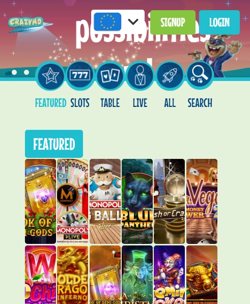 Crazyno Casino